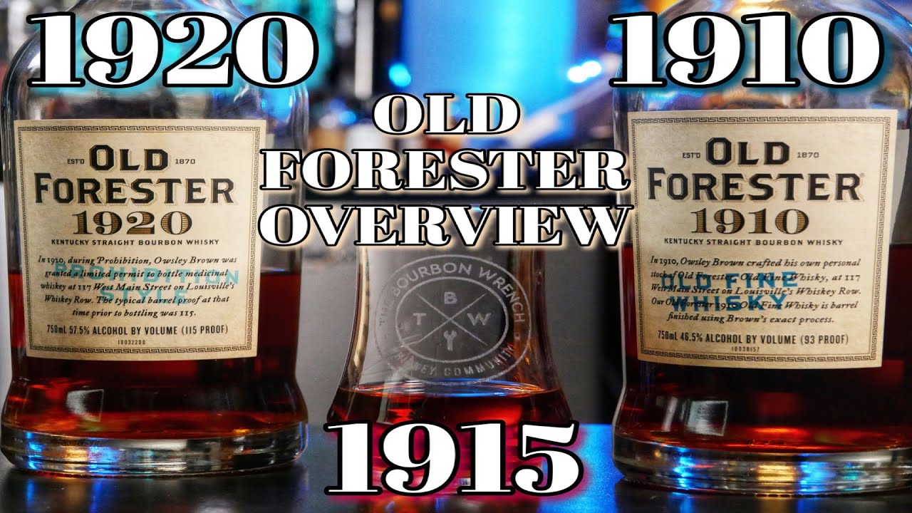 Old Forester 1910 vs 1920: Comparing Two Distinct Bourbon Offerings from Old Forester