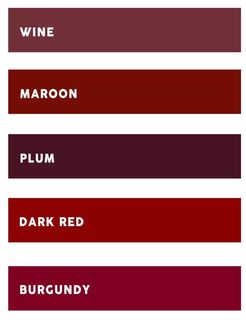 Maroon vs Burgundy Color: Differentiating Between Maroon and Burgundy Hues
